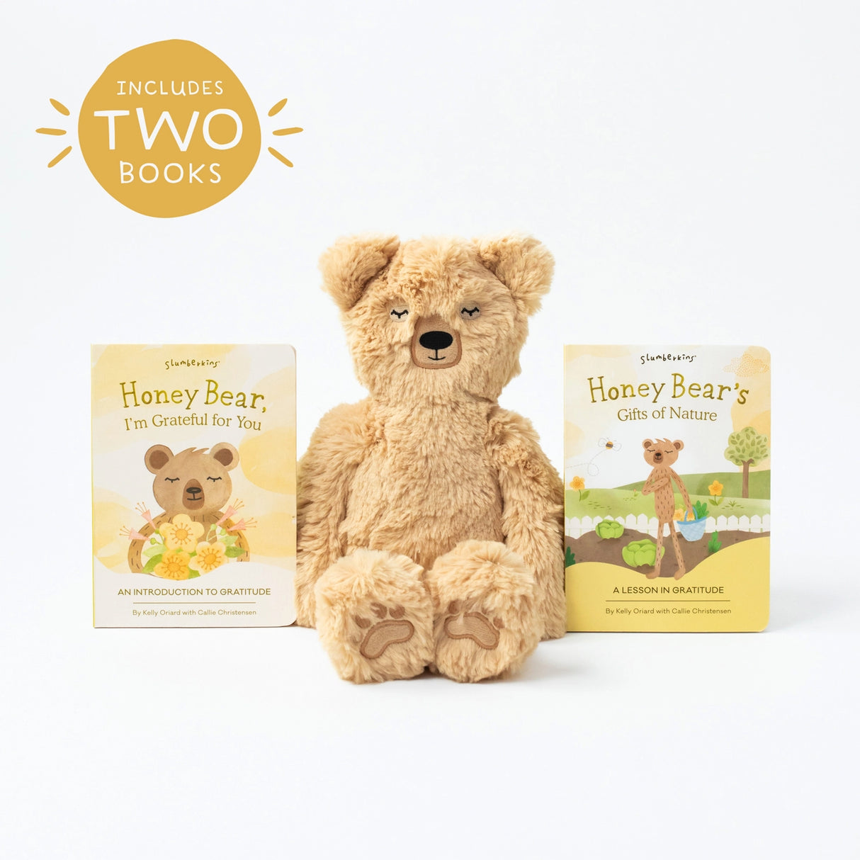 Honey Bear's Gratitude Plush Set - Slumberkins