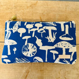 Royal Blue Mushroom Clutch - Erin Flett