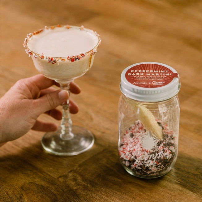 Peppermint Bark Martini 16oz - Camp Craft Cocktails