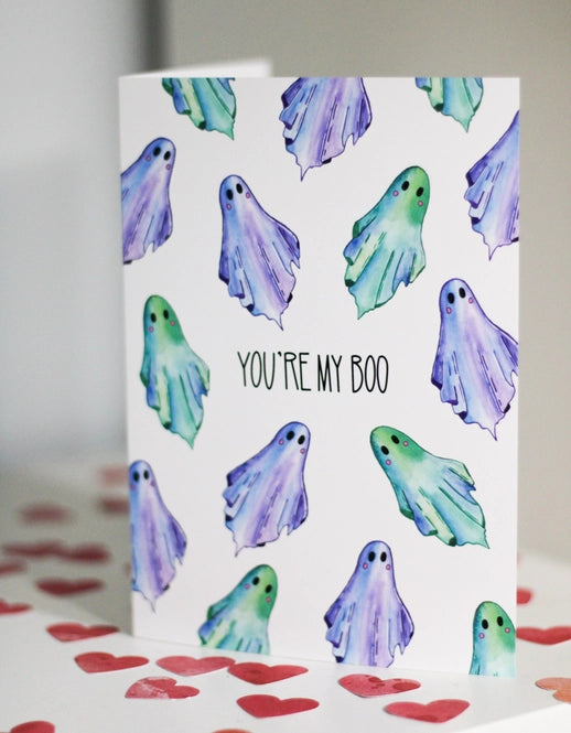 You're My Boo Ghost Card - S&D
