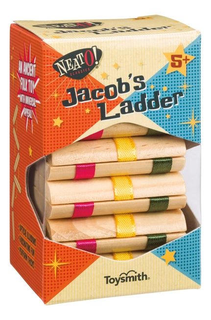 Jacob's Ladder Retro Wooden Puzzle - Neato!