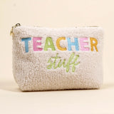 Teacher Stuff Teddy Pouch - The Darling Effect