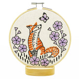 Fox in Phlox Embroidery Kit - Hook, Line & Tinker