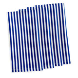 Blue Pinstripe Dinner Napkins - Caskata