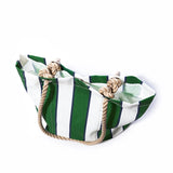 Preppy Stripe Essential Handbag - Sea Bags Maine