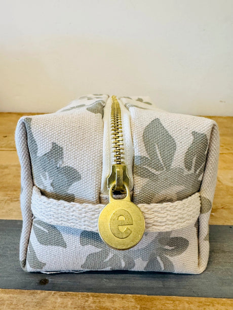 Charcoal Rose Toiletry Bag - Erin Flett | MADE IN MAINE