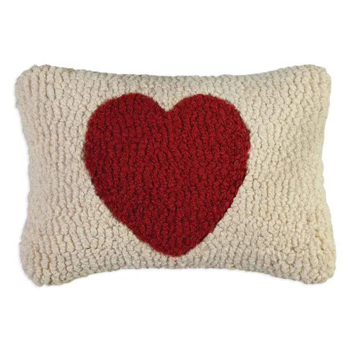 Red Heart Pillow - Chandler 4 Corners