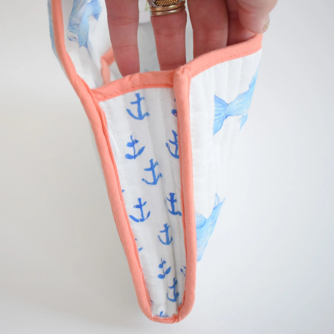 Blue Fish Clutch - Sara Fitz