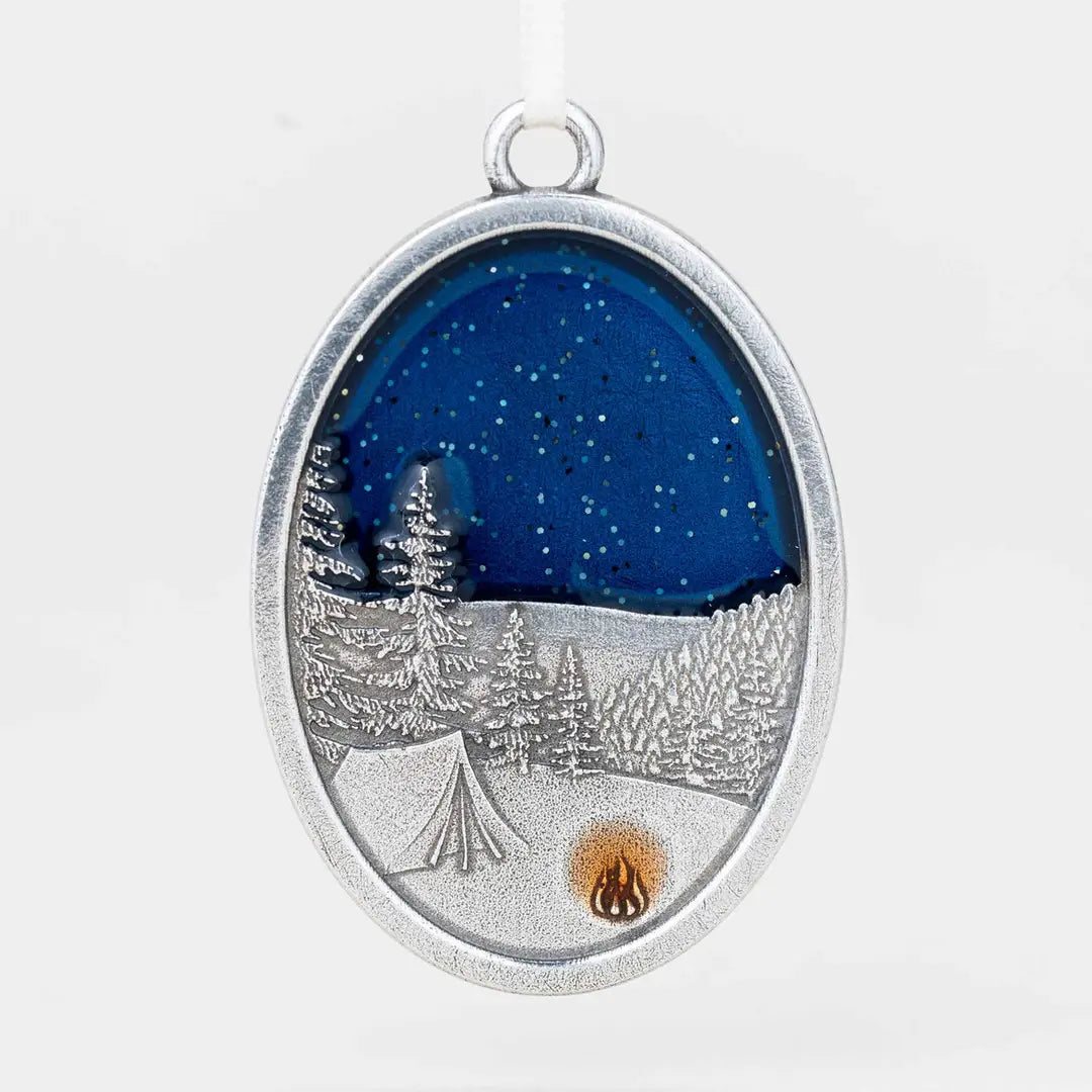 Under the Stars Ornament - Danforth Pewter