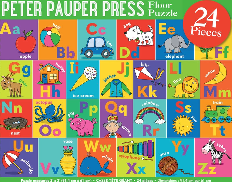 Alphabet Floor Puzzle - Peter Pauper Press