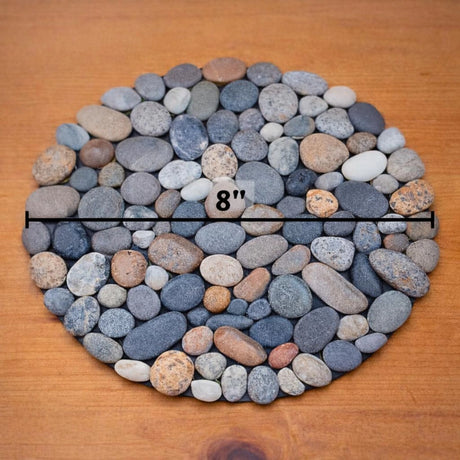 Handmade River Stone Trivet - Gaia's Ground | MADE IN MAINE