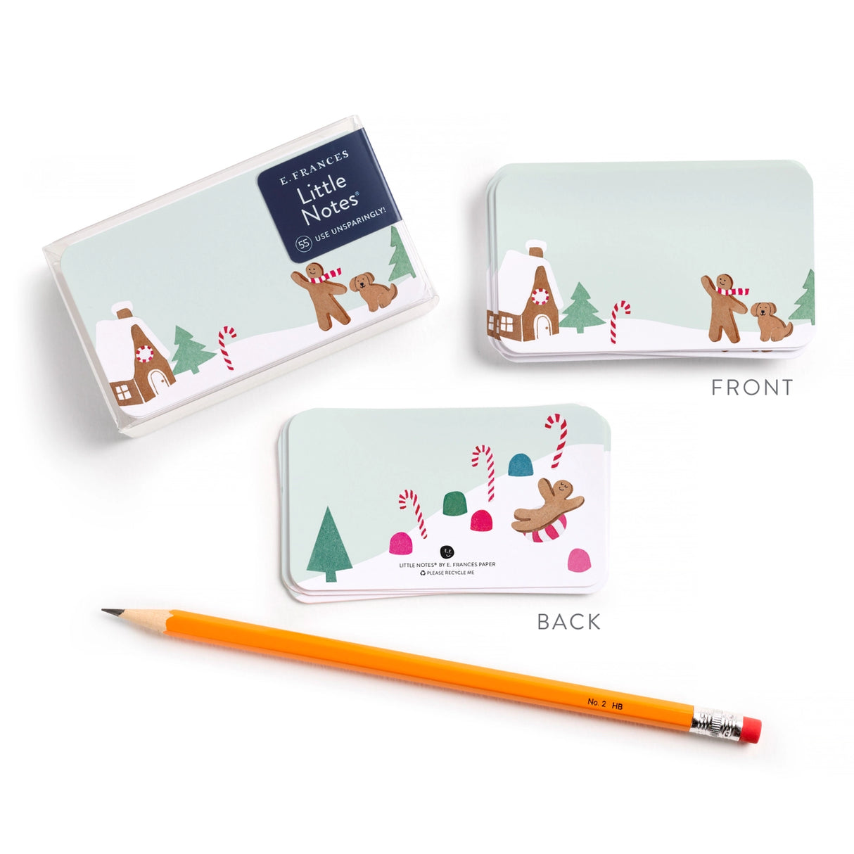 Gingerbread Village Little Notes® - E. Frances Paper