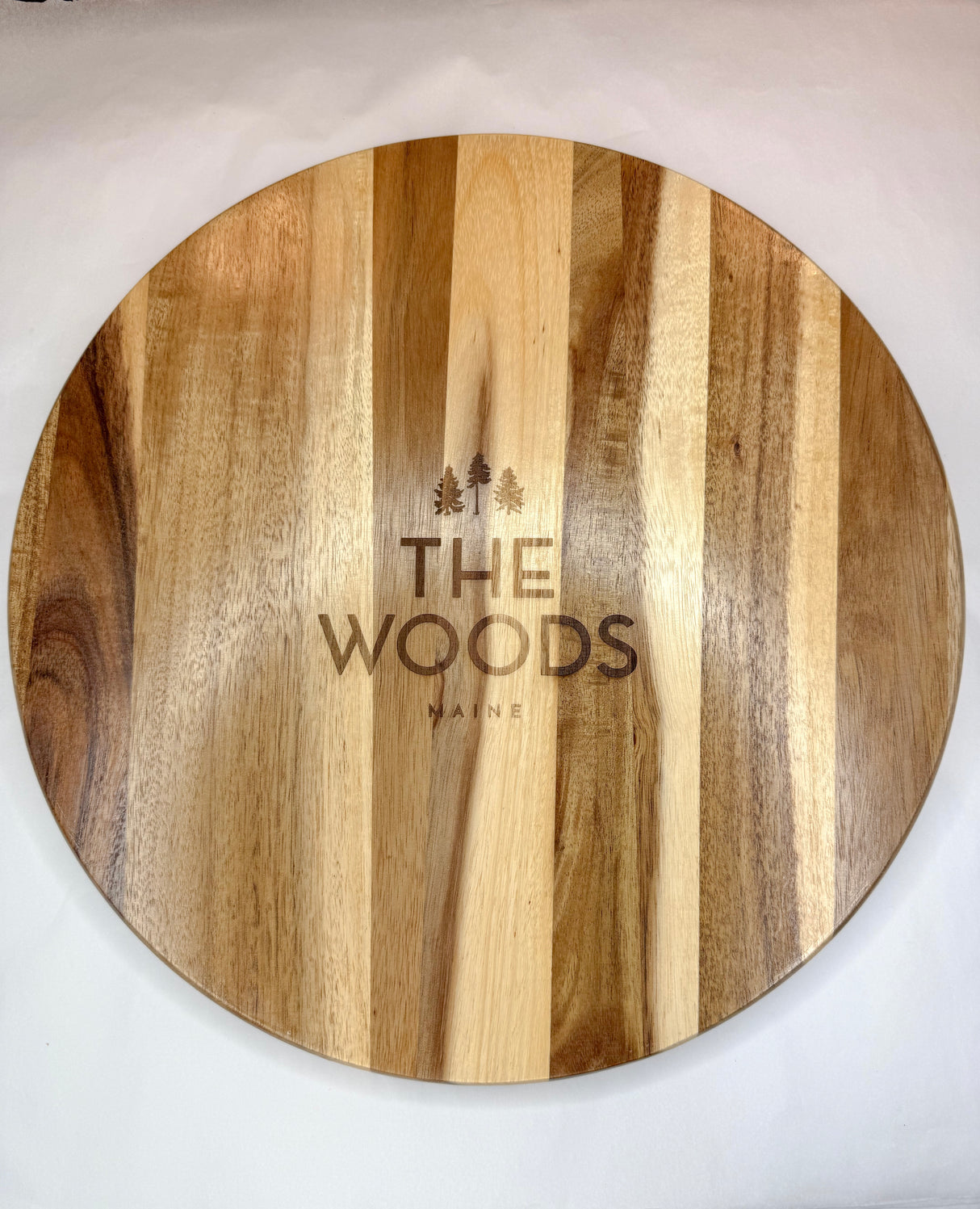 Three Pines® Handcrafted Wood Charger by The Woods Maine