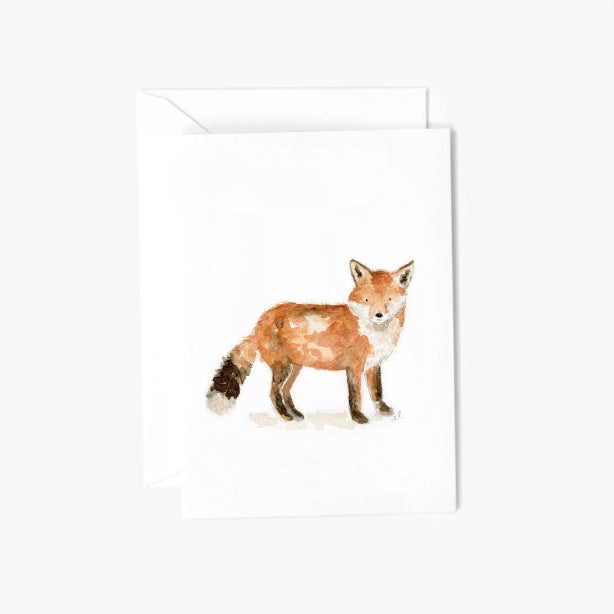 Fox Mini Notecard - emily lex studio