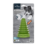 Natural Rubber Evergreen Tree Reward Dog Toy - Tall Tails
