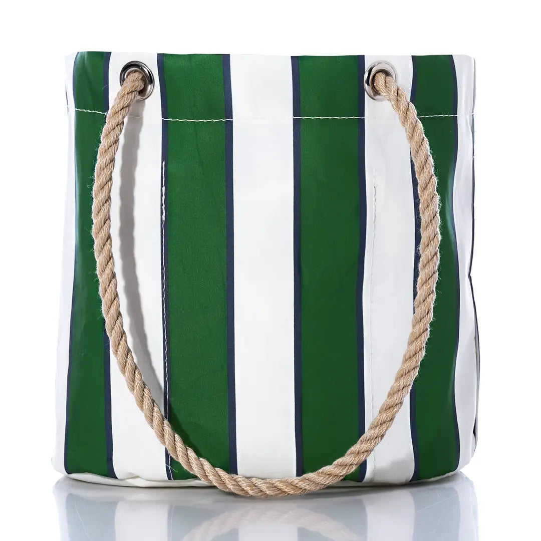 Preppy Stripe Essential Handbag - Sea Bags Maine