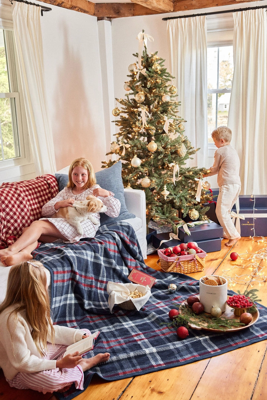 PRE-ORDER: Quinn Plaid Blanket - ChappyWrap