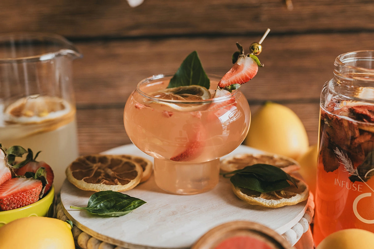 Strawberry Shrub Cocktail Infusion Kit - Infuse & Booze