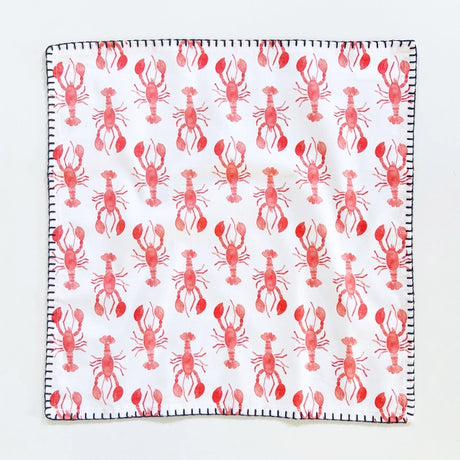 Maine Lobster Cotton Napkin Set - Gert & Co | Gifts from Maine