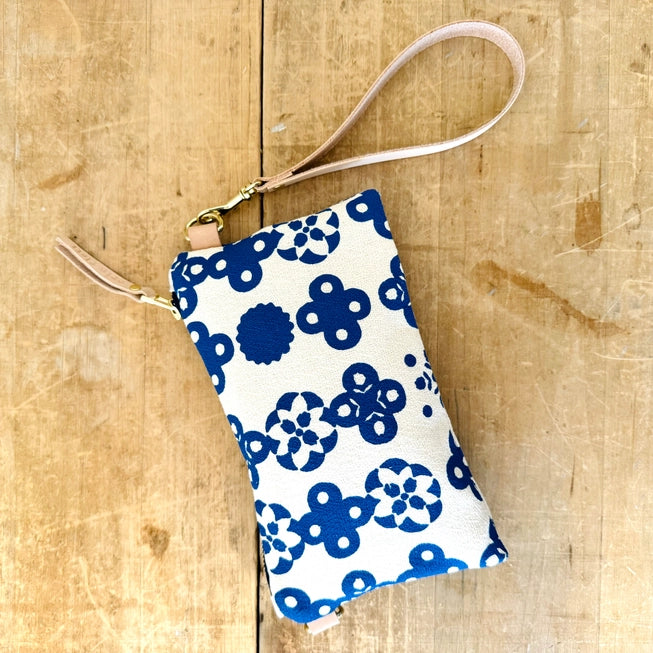 Royal Blue Nordic Ellie Wristlet Bag - Erin Flett