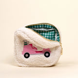 Square Golf Cart Teddy Pouch - The Darling Effect