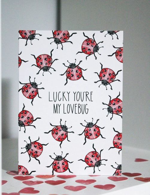 Love Bug Valentine's Card - S&D