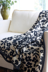 Midnight Floral Blanket - ChappyWrap