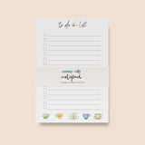 Tea Cups To-Do List Notepad - Emmy + Olly