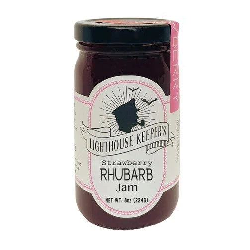 Strawberry Rhubarb Jam - Lighthouse Keepers Pantry