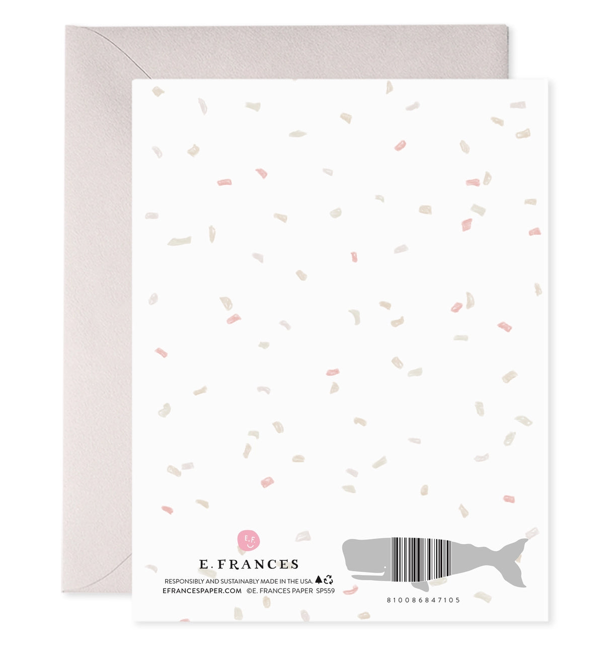 Frosted Happy Wedding Cake Card - E. Frances Paper