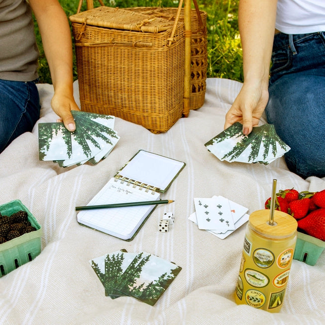 Forest Landscape Playing Card Set - One Canoe Two Paper Co.