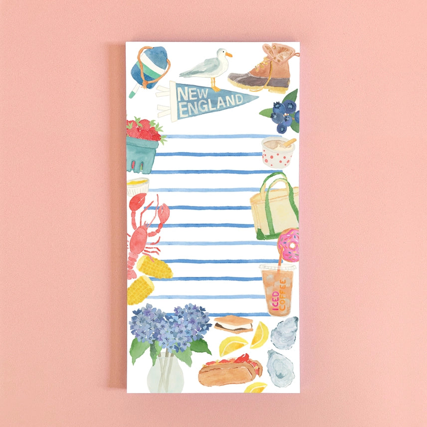 New England Icons Notepad - Gert & Co