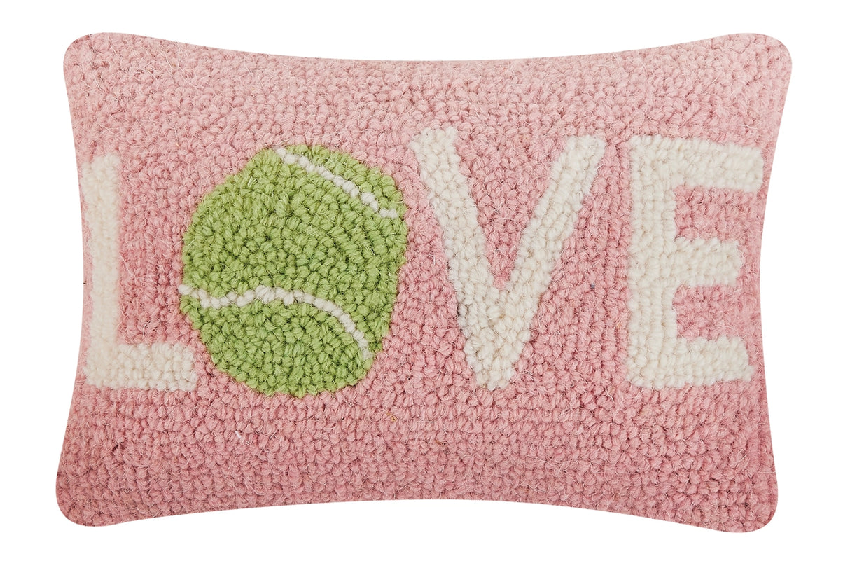 Tennis Love Hook Pillow - Peking Handicraft