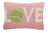 Tennis Love Hook Pillow - Peking Handicraft