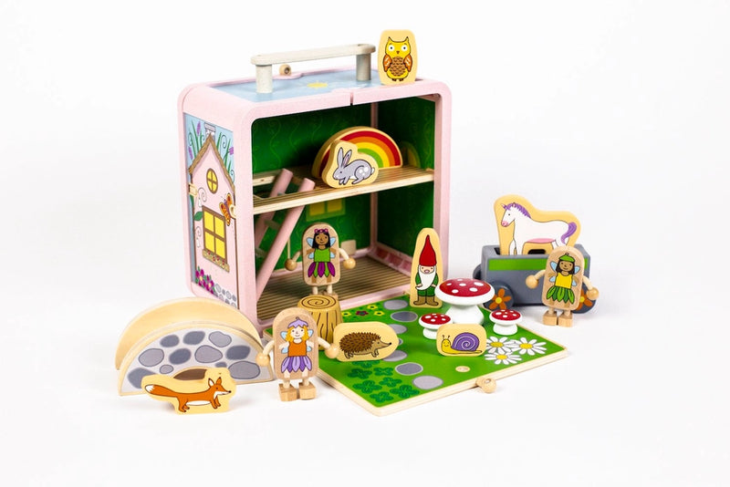 Fairy House Play Suitcase -  Jack Rabbit Creations