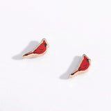 Cardinal Studs - Larissa Loden