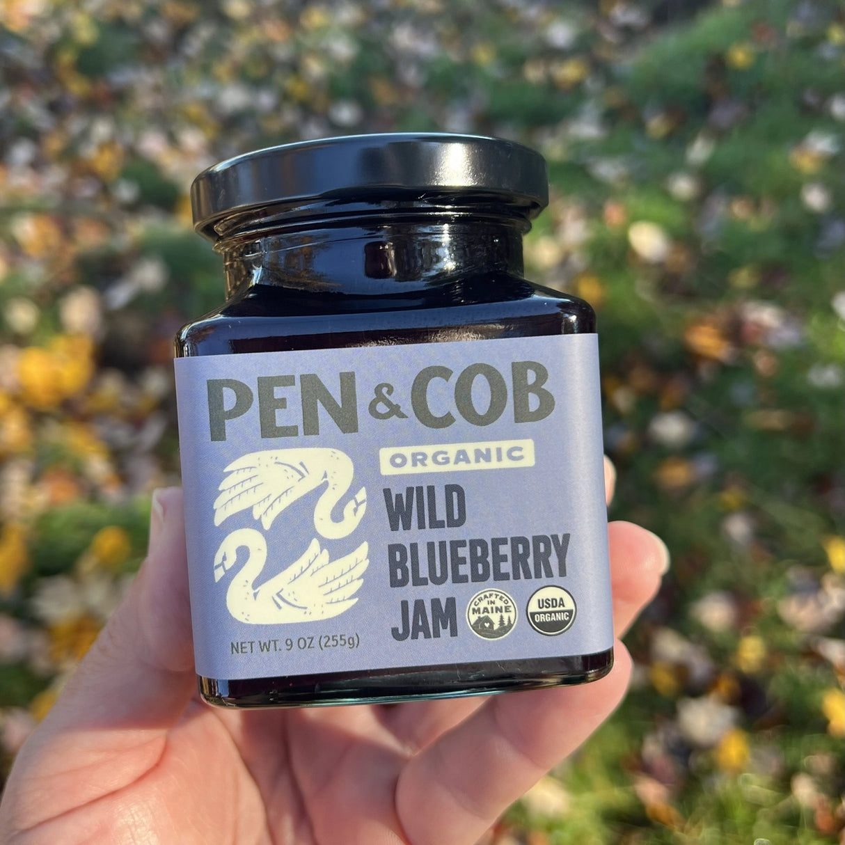 Organic Wild Blueberry Jam - Pen & Cob Farm | MADE IN MAINE