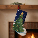 Christmas Tree Hook Stocking - Peking Handicraft