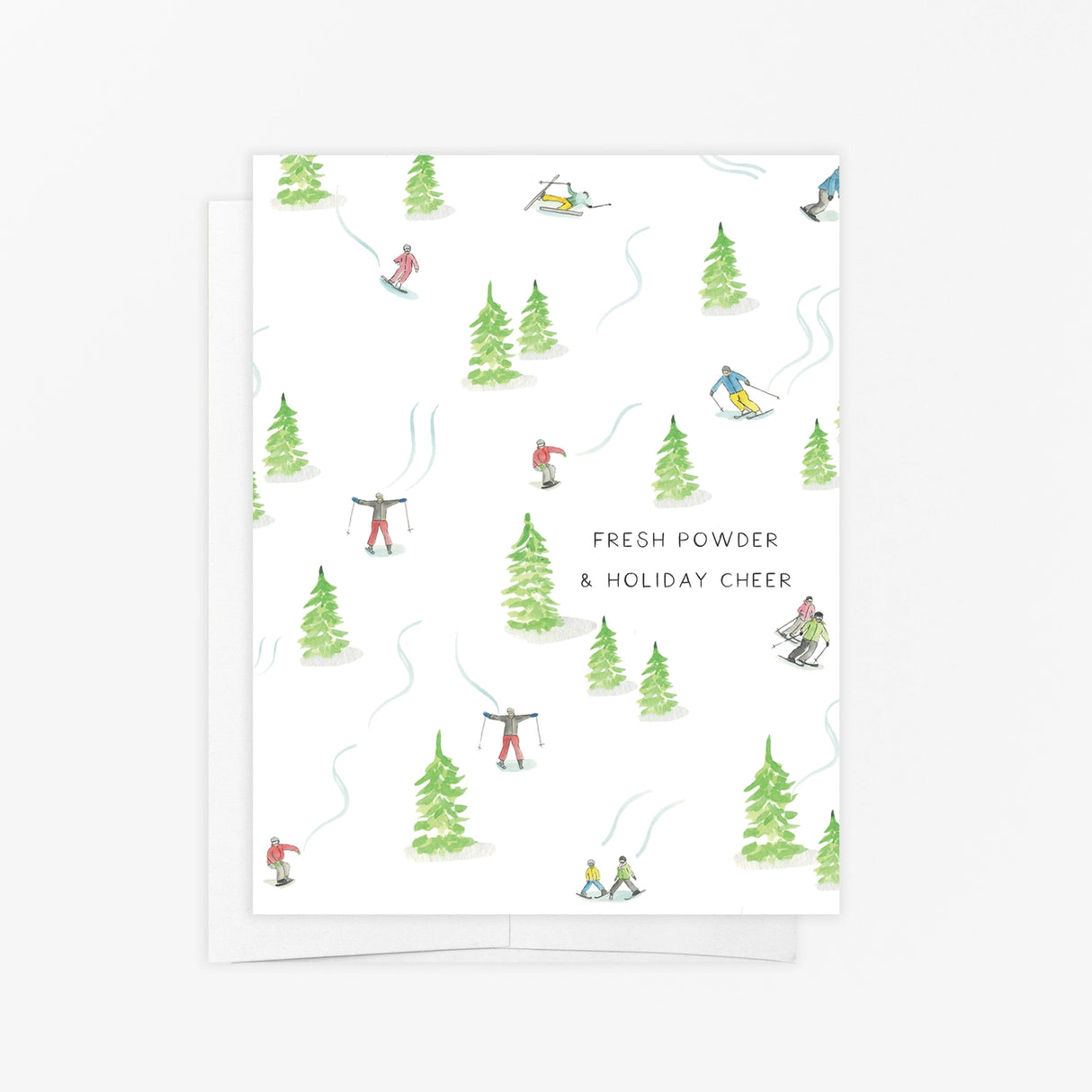 Fresh Powder & Holiday Cheer Card Box Set - Emmy + Olly