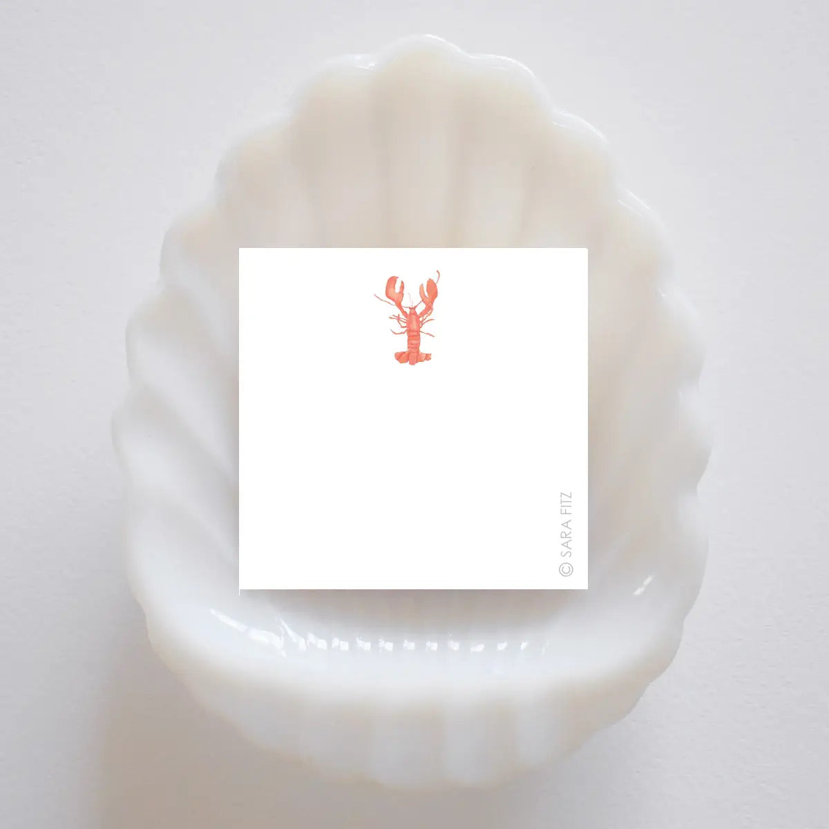 Lobster Notelets - Sara Fitz
