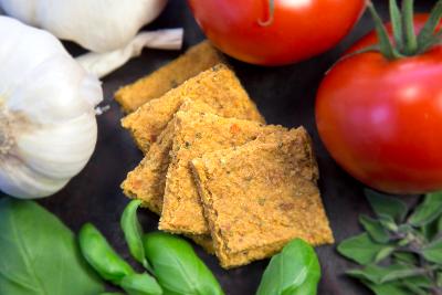 Air-Dried Pizza Thin Crackers - Healing Home Foods | MADE IN MAINE