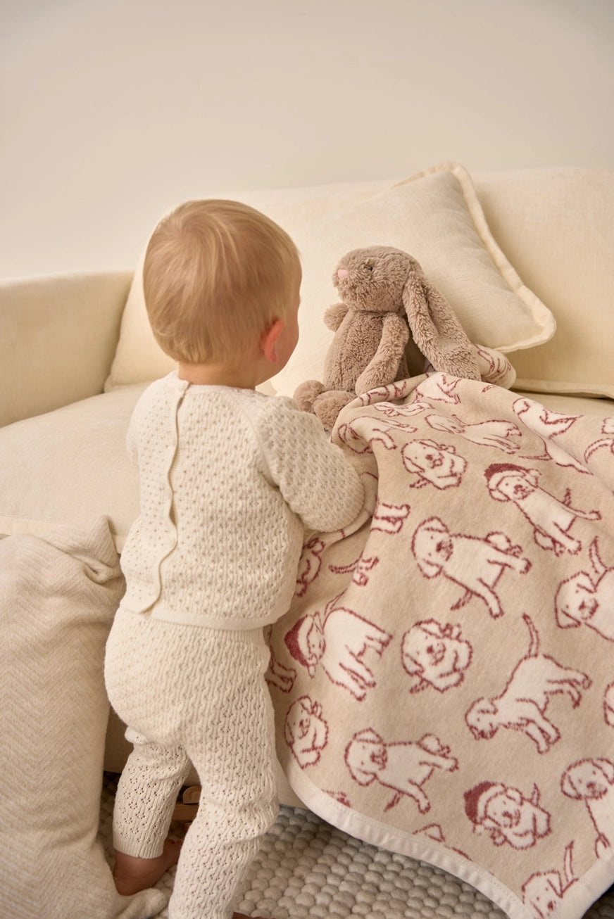 Santa Puppies Mini Blanket - ChappyWrap