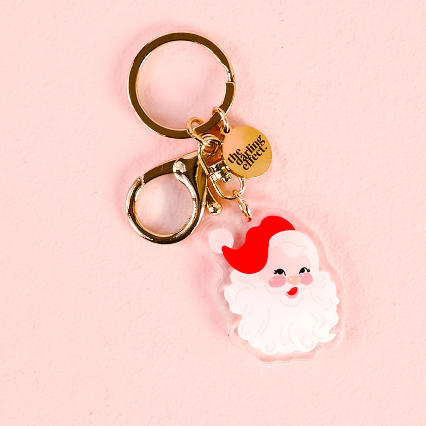 Santa Season Acrylic Keychain - The Darling Effect