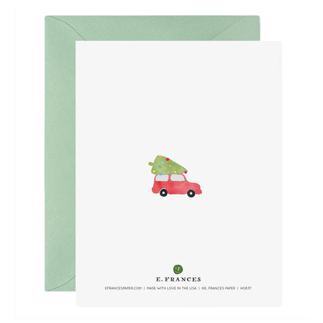 Fa La La La La Trees Christmas Card - E. Frances Paper