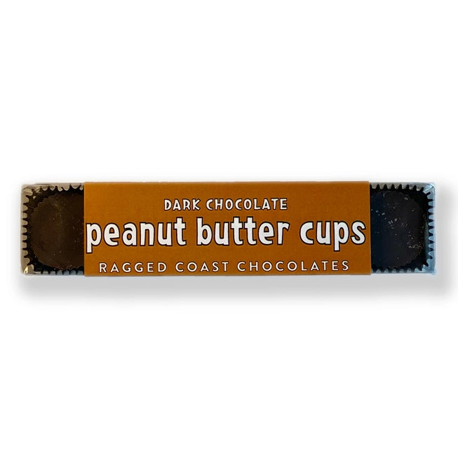 Dark Chocolate Peanut Butter Cups - Ragged Coast Chocolate