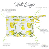 Fresh Lemon Waterproof Wet Bag - BapronBaby
