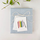 Colored Pencils Mini Notecard - emily lex studio