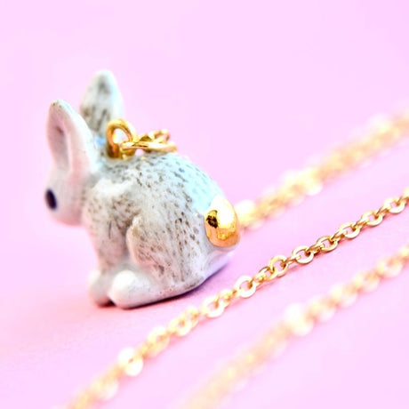"Goldentail" Rabbit Necklace - Camp Hollow