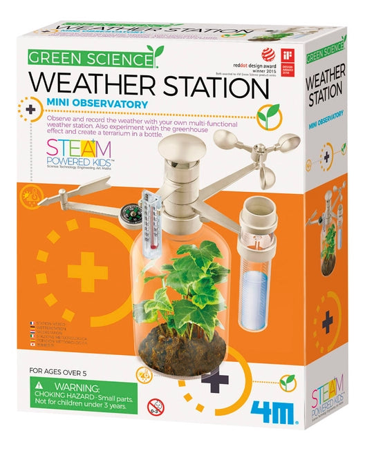 4M Weather Station Stem Science Kit - Toysmith