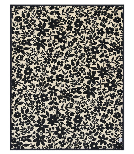 Midnight Floral Blanket - ChappyWrap